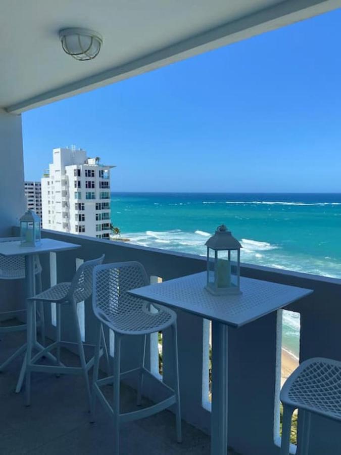 Kasa Blue Ocean - 2 Bed 2 Bath For 4 Ocean View Balcony Beachfront Condo Pool San Juan Esterno foto